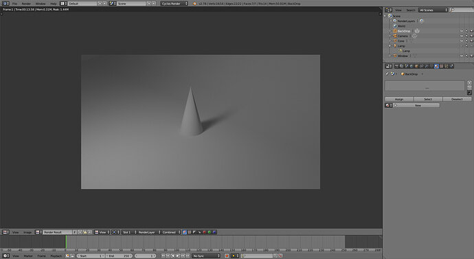 Animated Lamp Scene