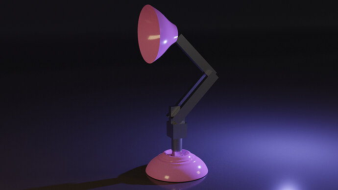 Animataed lamp progress 2