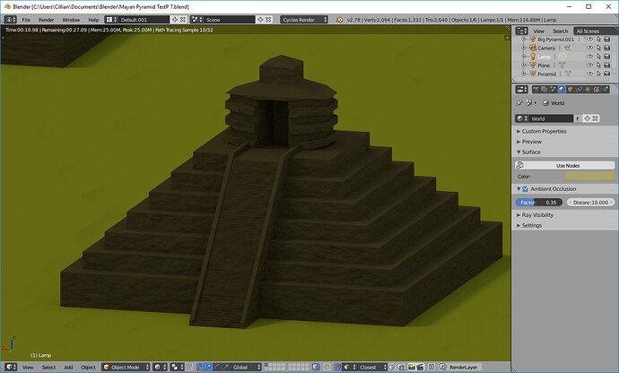 M Pyramid Cycles Render