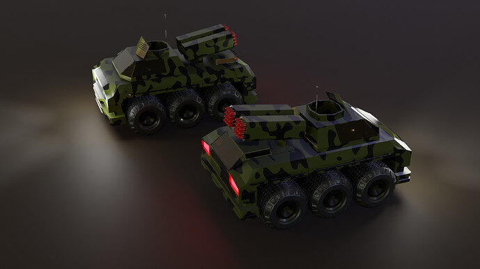 Mini army 3 wheeler