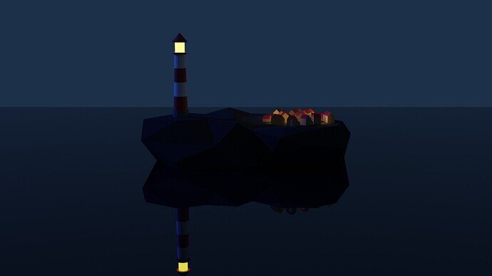 Lighthouse Scene_Cycles