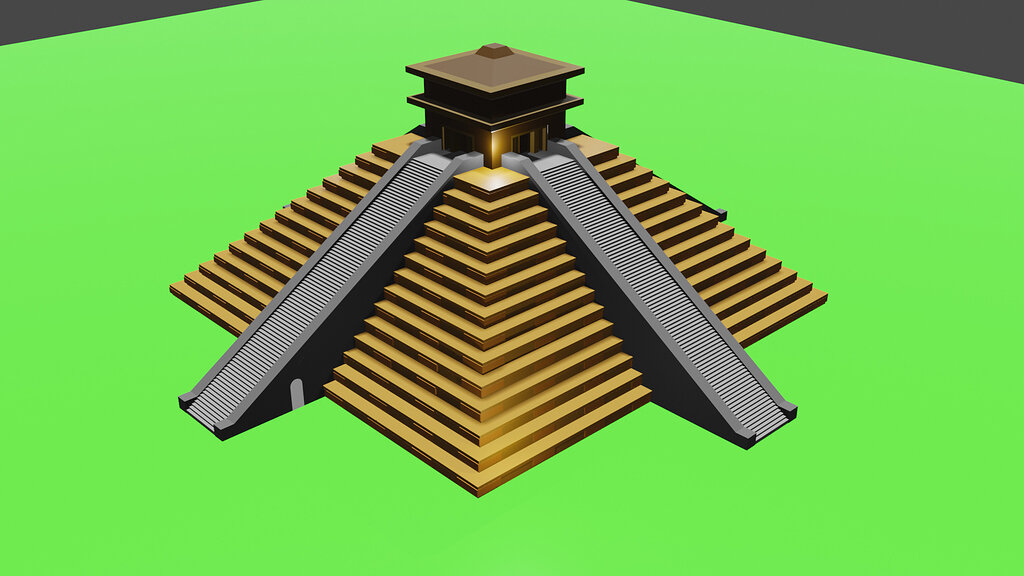 Finished mayan pyramid - Show - GameDev.tv