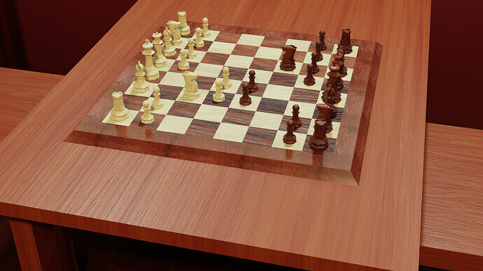 Chess scene