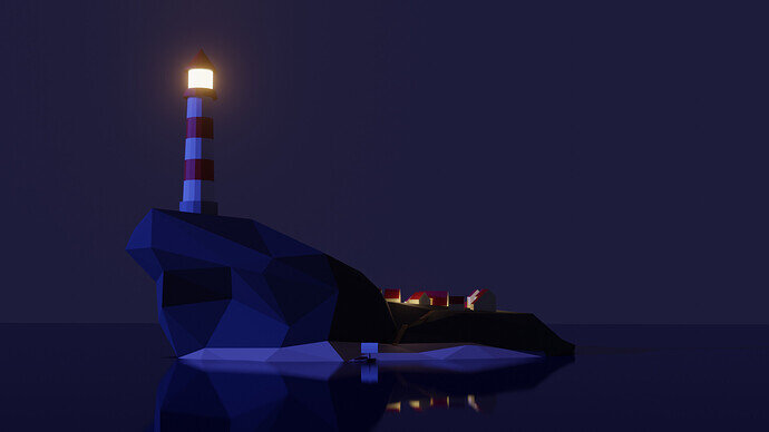 Lighthouse render