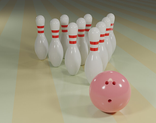 Bowling Scene Cycles
