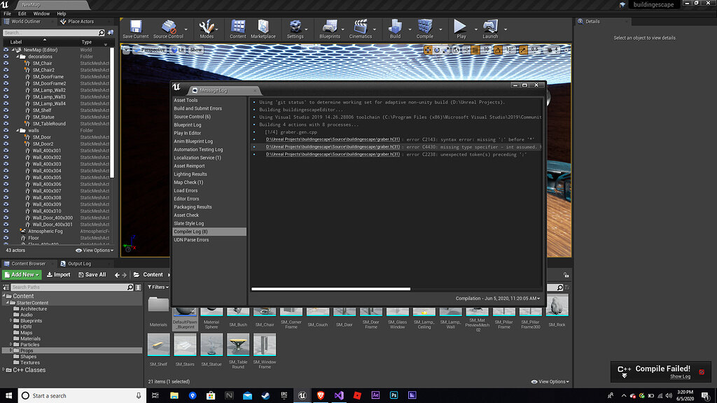 So i have a problem when compileing - Ask - GameDev.tv