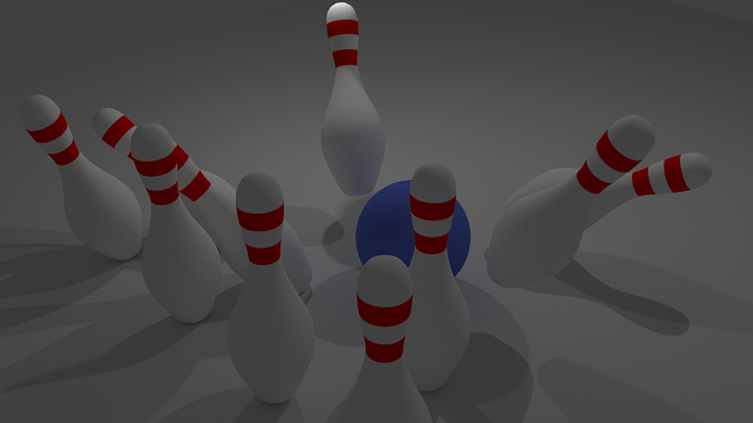 bowling ball and pin in action 3