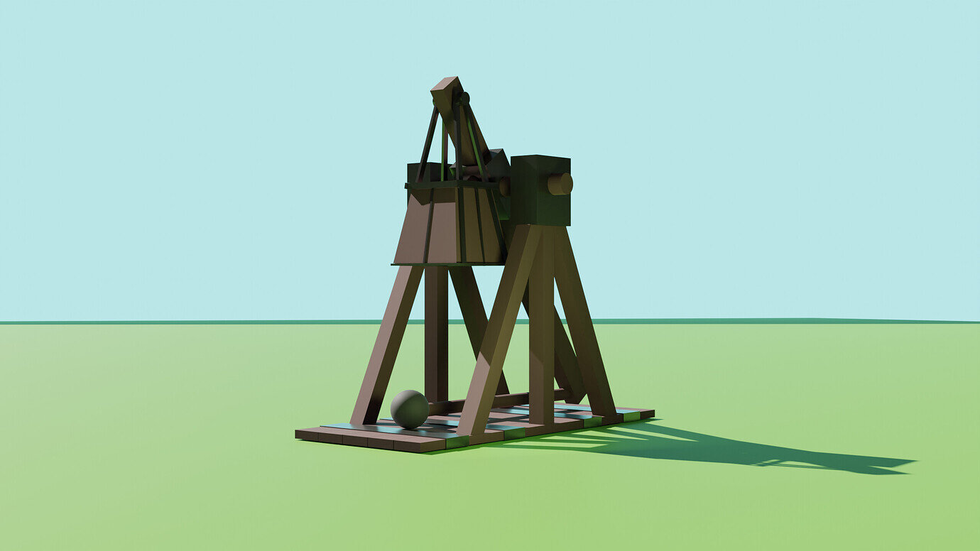 First render challenge for class Trebuchet Show GameDev.tv