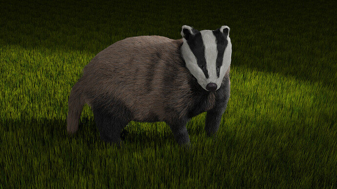 Furry Heads - Badger