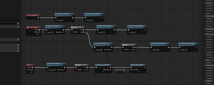 Player Controll Blueprint