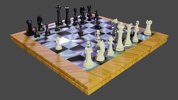 Chess Scene w Textures