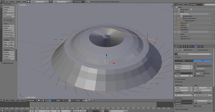 Lamp Base Reduce Triangle count SOLVED - Redo 2