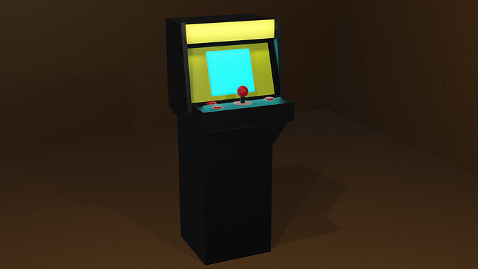 arcade cabinet_render_eevee