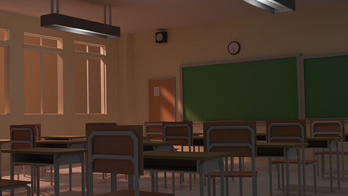 Classroom Render 1