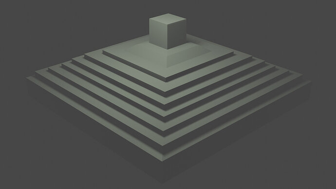 inseting step pyramid