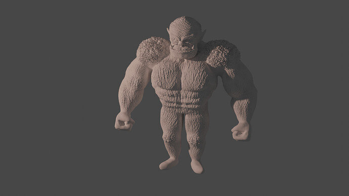 Orc Sculpt Details