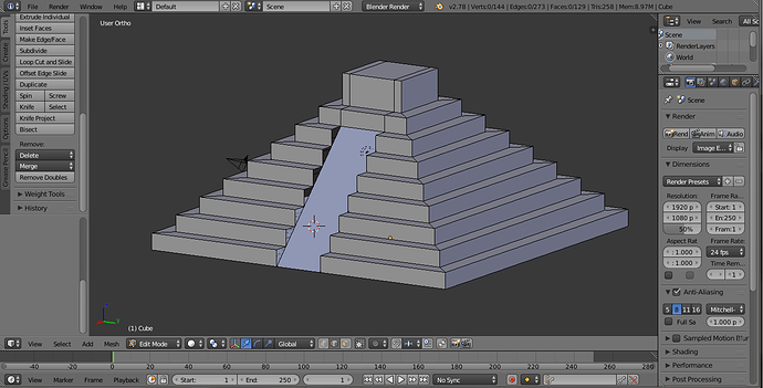 Pyramid- ramp