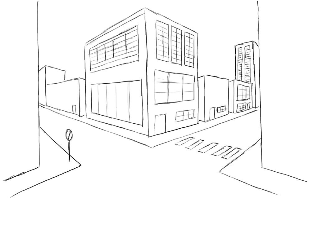 How to Draw a City in One Point Perspective « Drawing & Illustration ::  WonderHowTo