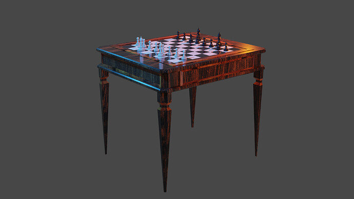 Chess Table Eevee