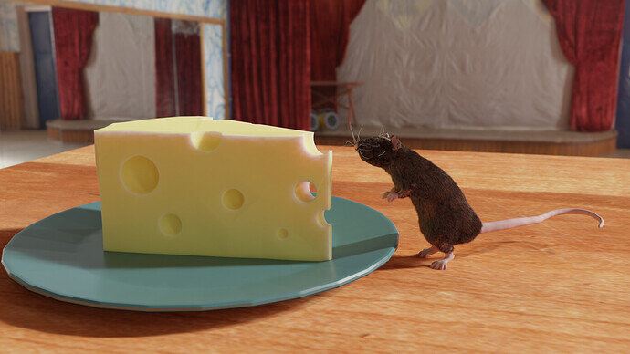 Rat and cheese HDRI 2