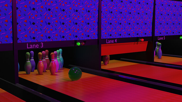 Bowling alley