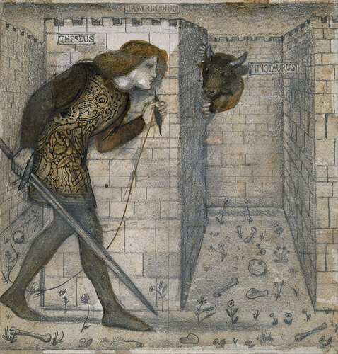 Edward_Burne-Jones_-Tile_Design-Theseus_and_the_Minotaur_in_the_Labyrinth-_Google_Art_Project
