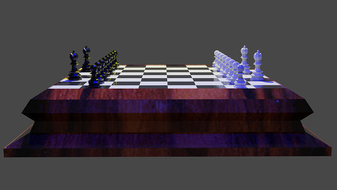 Chess Scene Texture