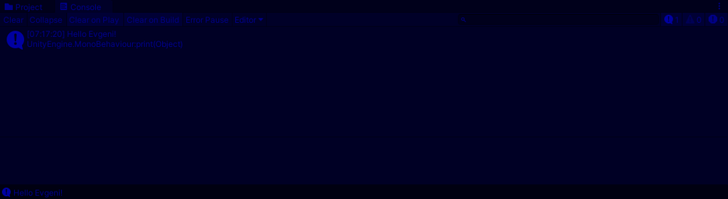 My first project with the course - Show - GameDev.tv