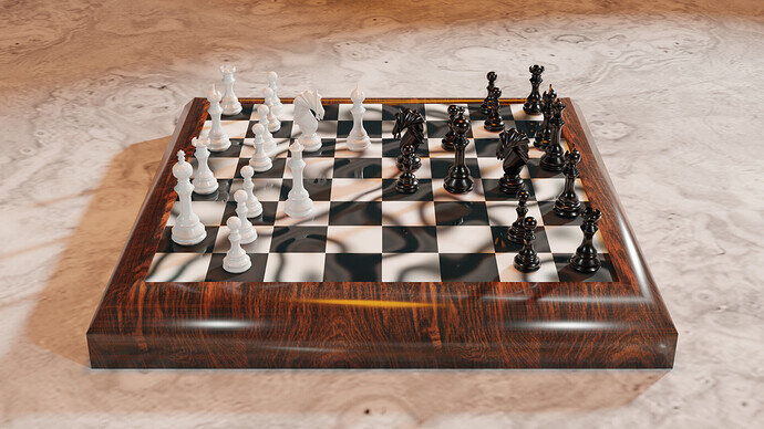 Chess Scene (Side View)