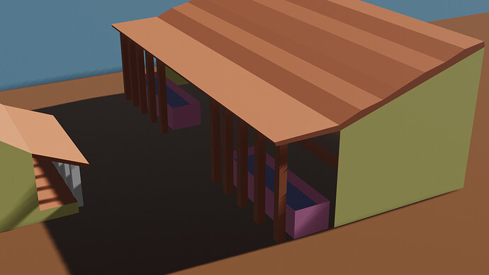 Low poly scene8