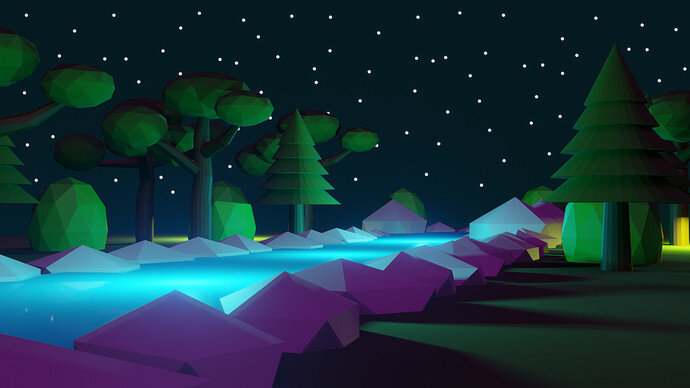 Low Poly Forest