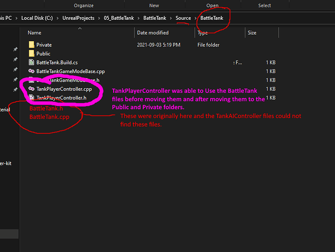 Cannot Compile, rebuilt Manually - Ask - GameDev.tv