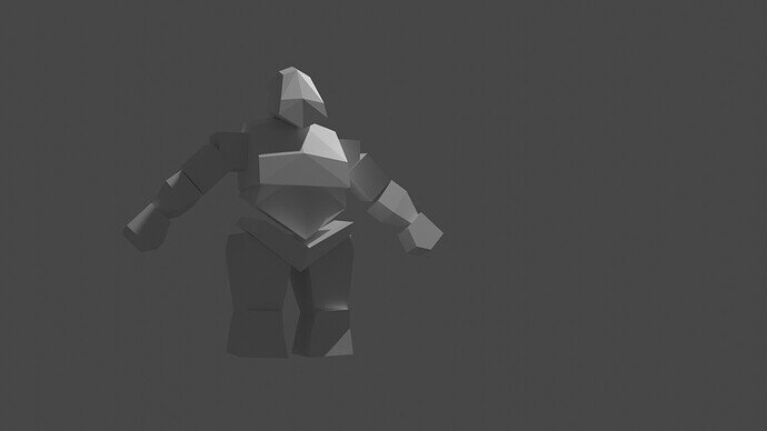 Fat Orc -Blocking out the shape