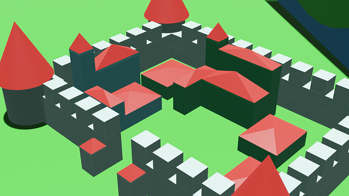 Medieval town 3