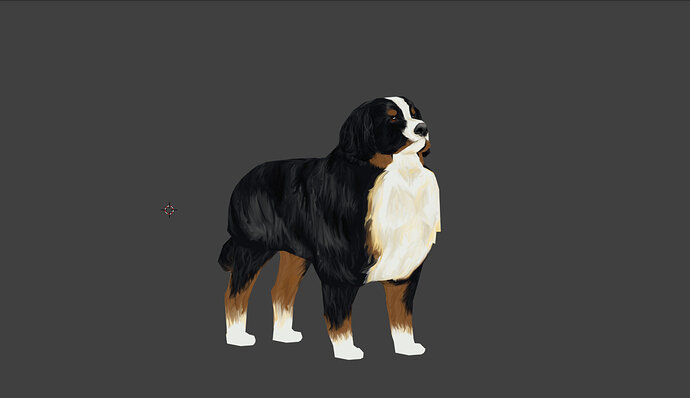 BerneseDogFront