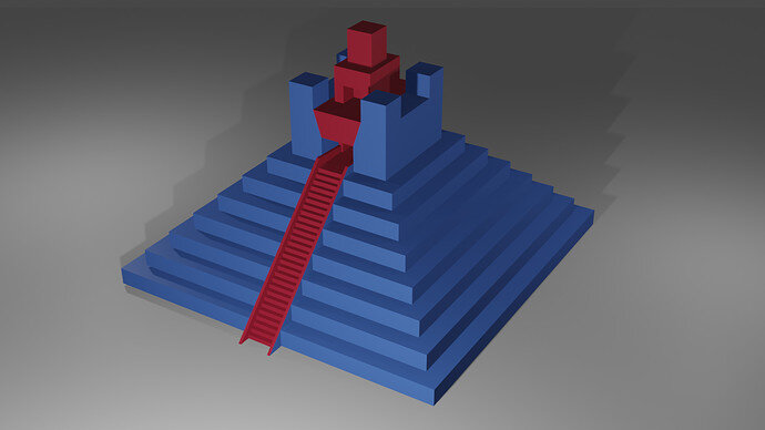 Pyramid 1 array modifier