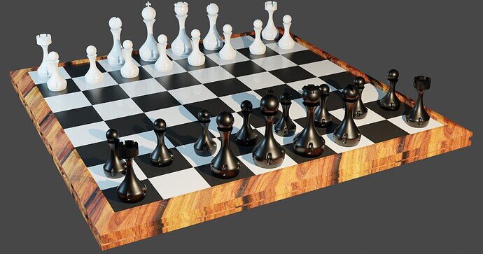 Chess Set - Progress