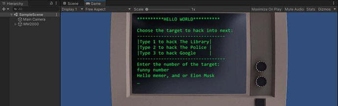 terminal hacker easter egg