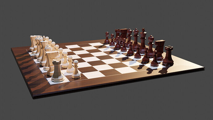 chess render board