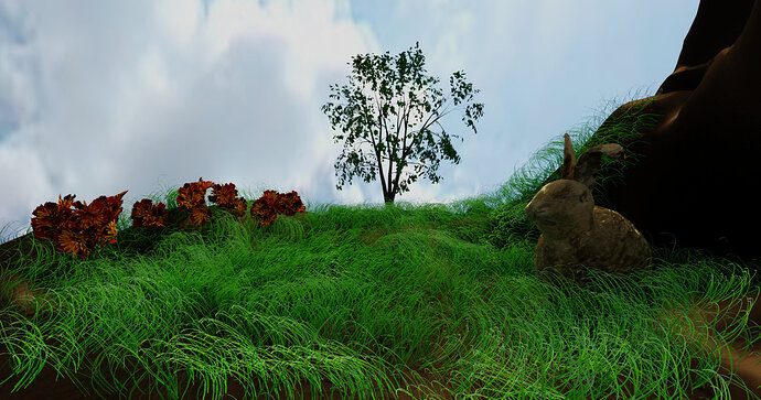 Rabbit Scene Final Render