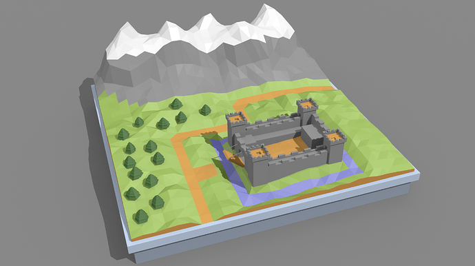 miniture-landscape-castle1