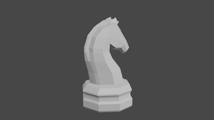 Chess Piece Knight Side
