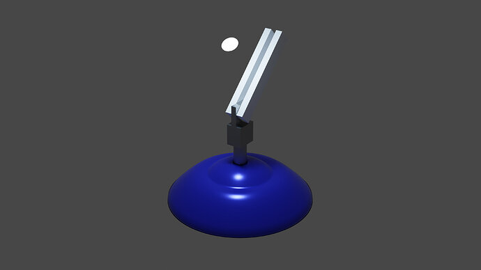 Lamp stand with Lower Arm