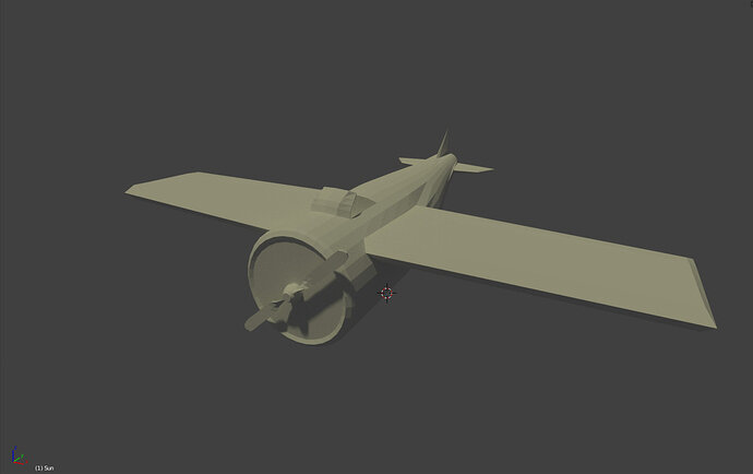 Simple Plane (Render)