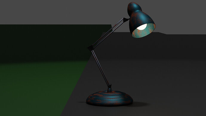 rustic lamp