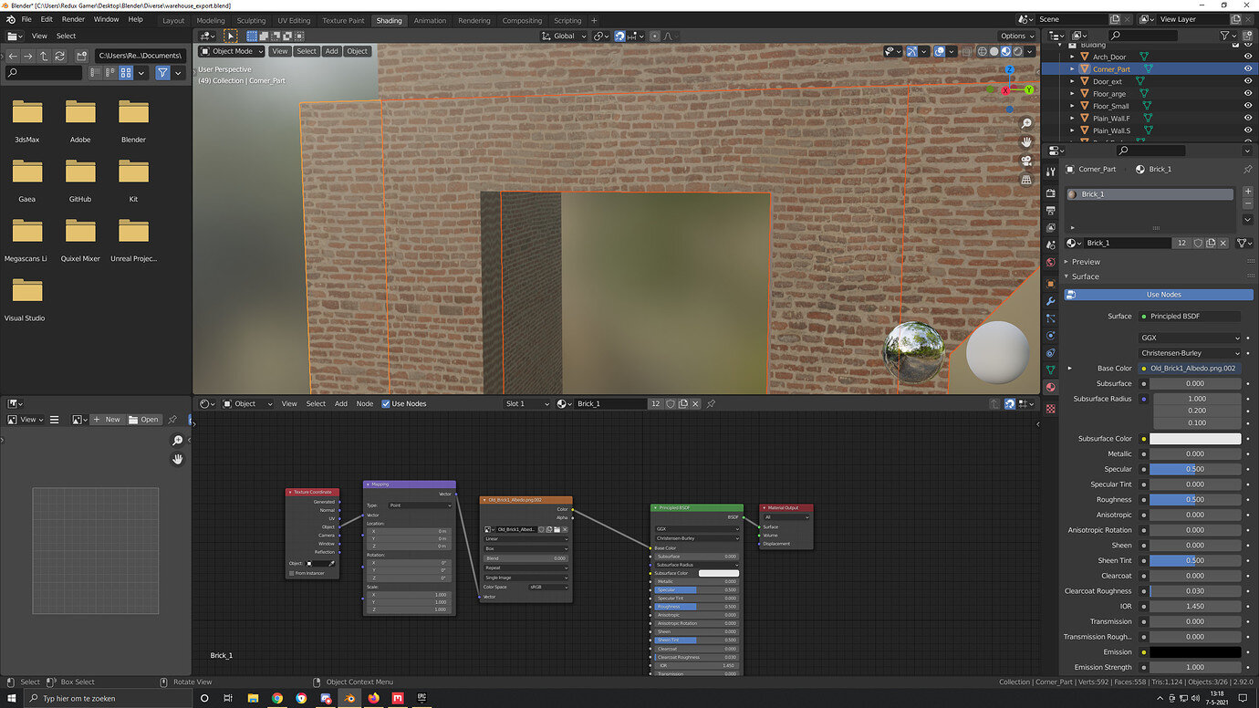 How to get these textures lined - Ask - GameDev.tv