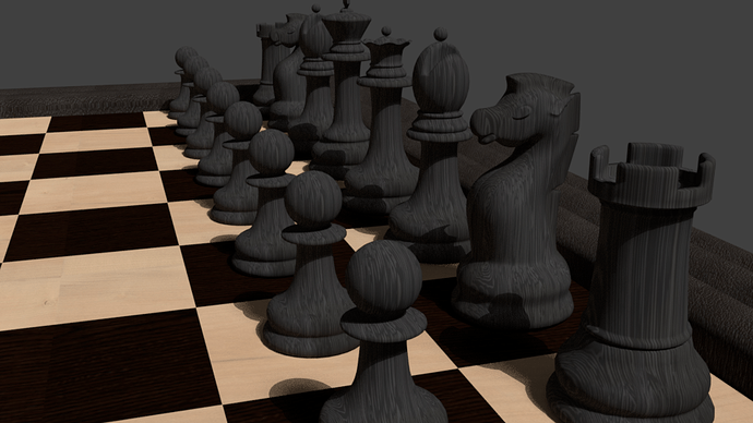 render chess board 5