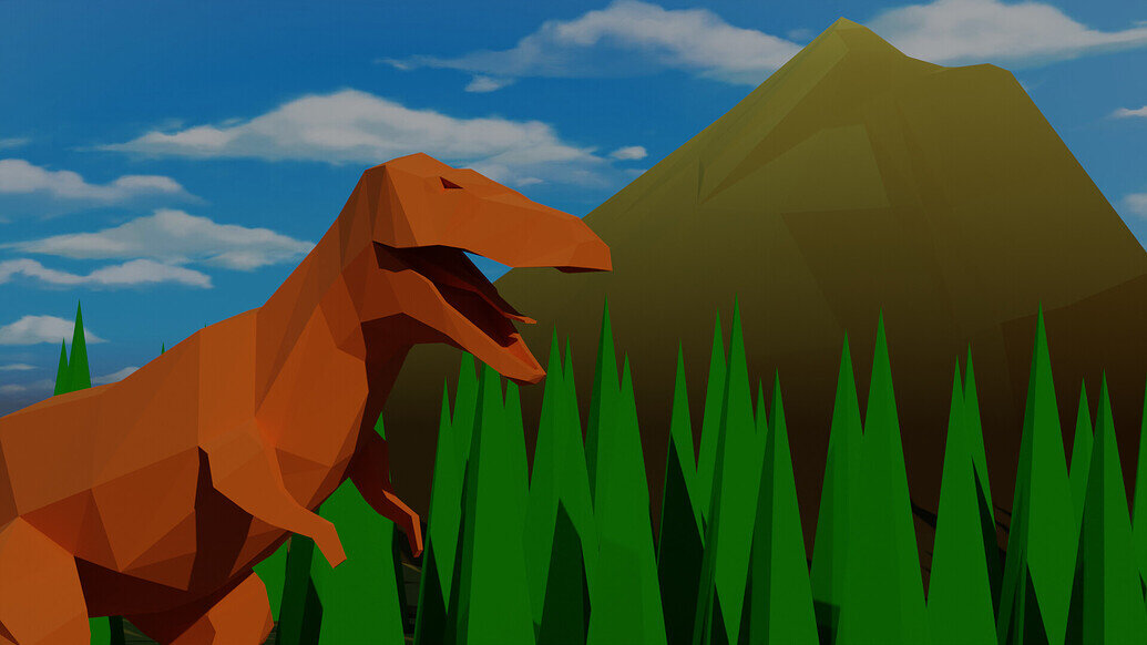 Low poly dinosaur - Show - GameDev.tv