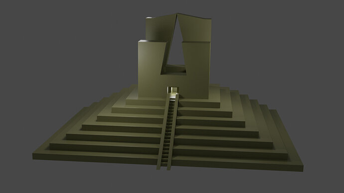 Mayan Pyramid Final Version_Cycles