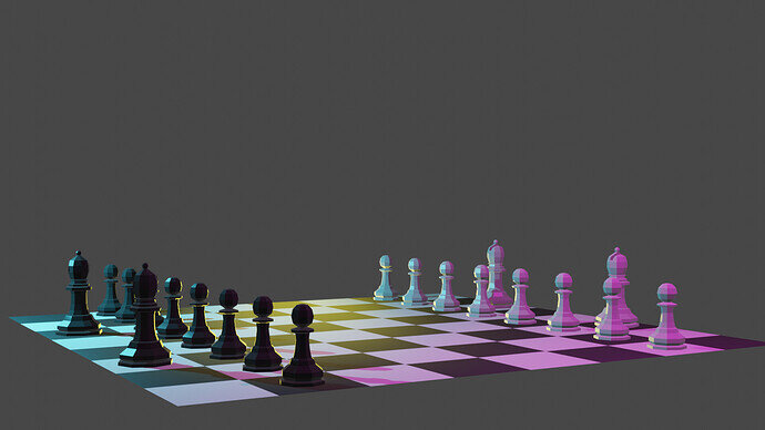 Chess Set Three Point Lighting Challenge